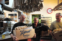 Taking home the goodies